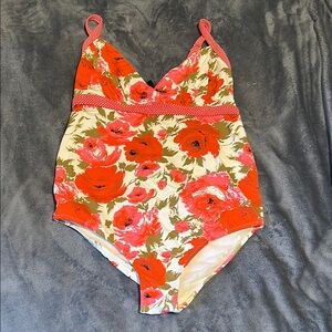 Pez D'Or Floral One Piece Swimsuit